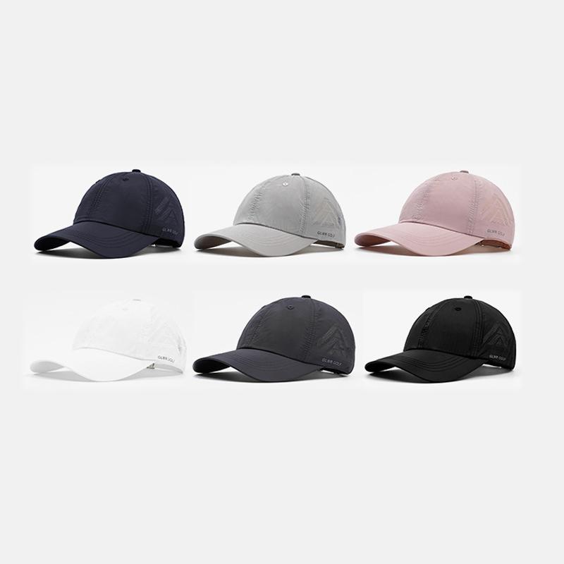 Spring Summer Hat Men's Thin Quick-Drying Cap Women Sunscreen Sun Hat Fishing Sunshade Baseball Cap