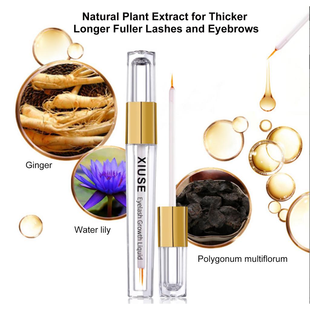 Сыворотка для роста ресниц и бровей Premium Lash Boost Serum без раздражения, безопасная