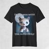 LPS Волк Альфа littlest pet shop мем Футболка Для Мужчин Женщин 100% Хлопок Футболки С Короткой Рукавой 0410-4 - Мужская Летняя Хлоп...