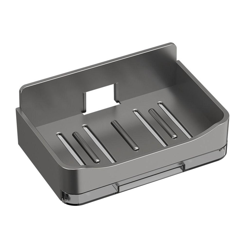 Дренируемая коробка для мыла, настенный контейнер для мыла, поднос, мыльница, органайзер для ванной комнаты, кухонной раковины