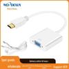 Конвертер HDMI в VGA с аудиокабелем-адаптером