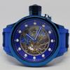 Б/у [Синий сверху вниз] Invicta 40743 51,5 мм Pro Diver Автоматический Скелетный Циферблат Синий
