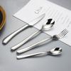 Столовые приборы из нержавеющей стали серии French Moonlight, набор ложек/вилок/ножей, подарочный набор для стейков в западном стиле для отеля, переносные столовые приборы для ужина