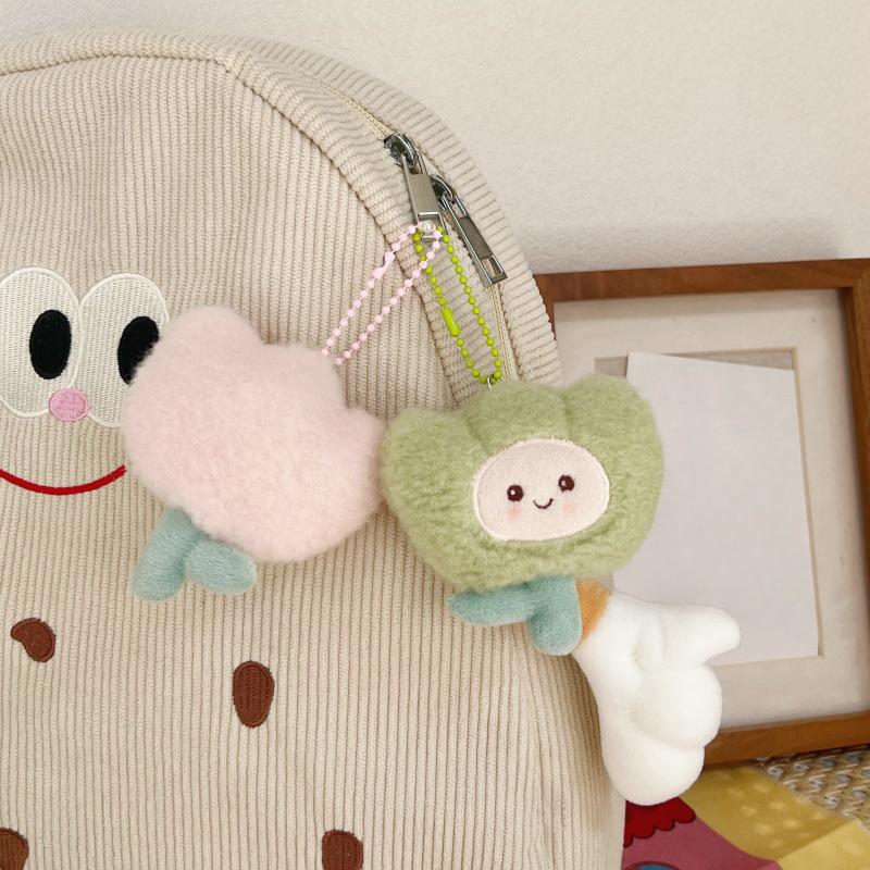 Милый мультяшный плюшевый тюльпан брелок мягкий набитый цветок куклы сумка подвеска украшение автомобиль брелок аксессуары подарки для девочек