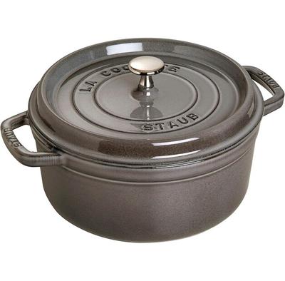 Кокотница Zwilling Staub круглый 18см графит серый 1,7л (40509-484-0)