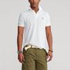 Polo Ralph Lauren SS20 Логотип Вышитый Короткий Рукав Поло Рубашка Мужская Топы Белый 710804077-018