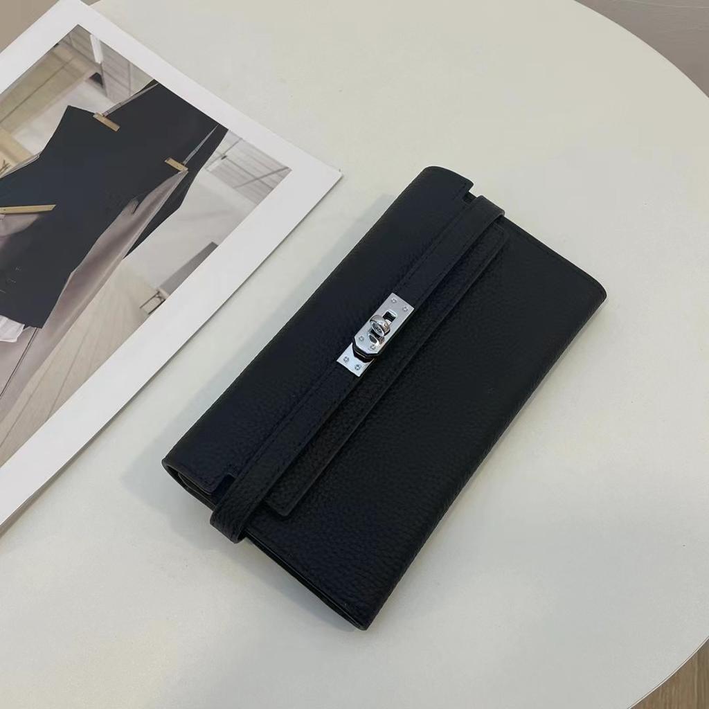 Роскошные женские кошельки из натуральной кожи, высококачественный первый слой коровьей кожи, длинный кошелек, серебристый тон, застегивающийся на замок, великолепная сумка-клатч без логотипа