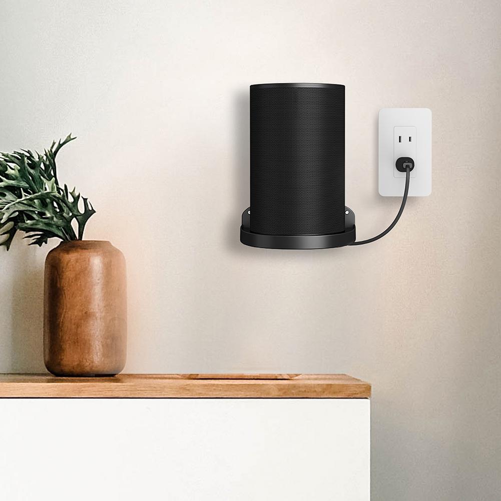 Wall Mounted Speaker Stands Reserved Charging Port Speaker Wall Holder Built-in Cable Management Compatible with Sonos Era 100