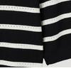 [She S miSS] Square Neck Stripe Knit SSkpop22240 Bk