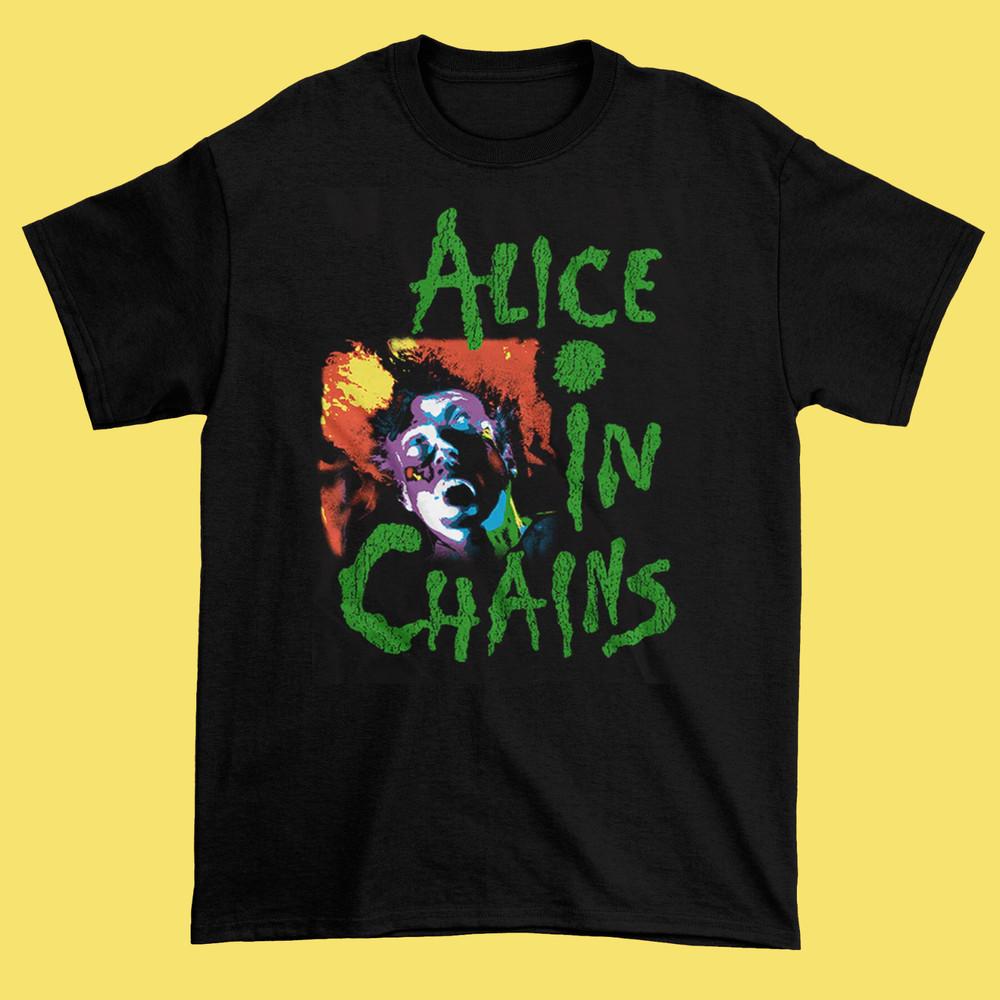 Участник группы Alice In Chains Музыкальная S-234XL черная Унисекс Рубашка E496 Унисекс Футболка