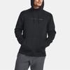 Under Armour Толстовки мужские Fleece® Solid Color Hoodie черного цвета 1379744-001