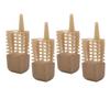 4Pcs Carp Fishing Nesting Device European Style Fixed Point Nesting Cage Nest Feeder Fishing