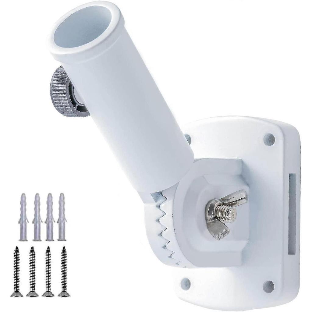 Flag Pole Holder Flagpole Bracket, Multi-position Mounting Bracket With Hardwares, Premium Alum - DD