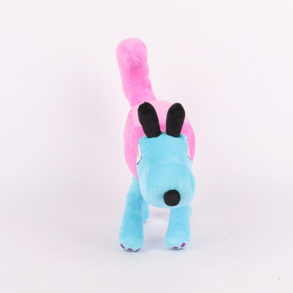 Wobbledog плюшевая качающаяся собака стоячая позиция розовая синяя собака игровая периферийная плюшевая кукла
