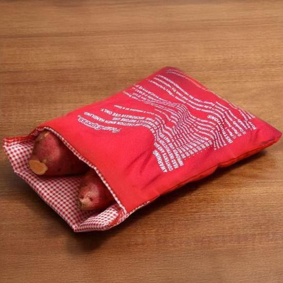 1/2/3/4/5Pcs Microwave Roasted Potato Bag Sustainable Reusable Fluffy Potato Maker Corn Cooking Pouch