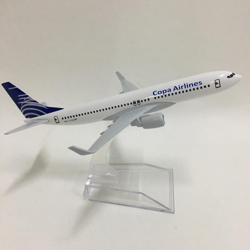 Jason Tutu 16cm Copa Airlines Boeing B737-800 Model Airplane Diecast Metal 1/400 Scale Plane