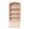 1:12 Dollhouse Miniature Wooden Furniture Room Book Cabinet Bookshelf Cabinet