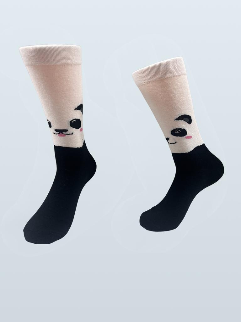 1 пара Модные Новые Хлопковые Мужские Носки Харадзюку Забавные Животные Фрукты Ананас Собака Панда еж Мужские Счастливые Носки Носки для Скейтборда