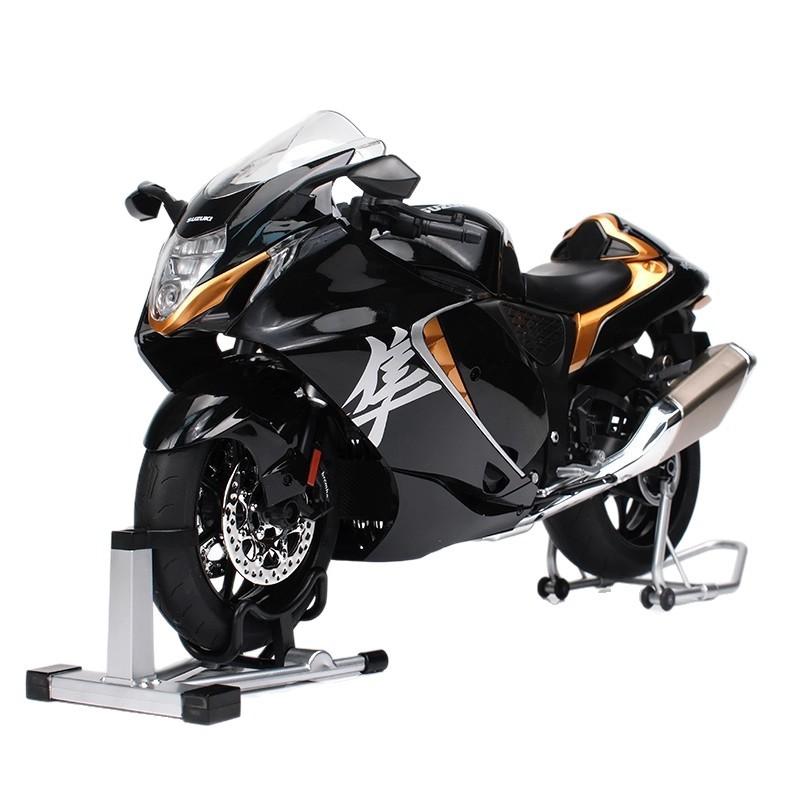 Спрей 1/6 SUZUKI HAYABUSA GSX-1300R Литой Мотоцикл из Сплава Коллекция Хобби Высокая Симуляция Украшение для Дома Мальчик