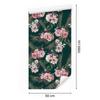 Wallpaper Leaves Ferns Roses for Living Room and Bedroom 50x1000