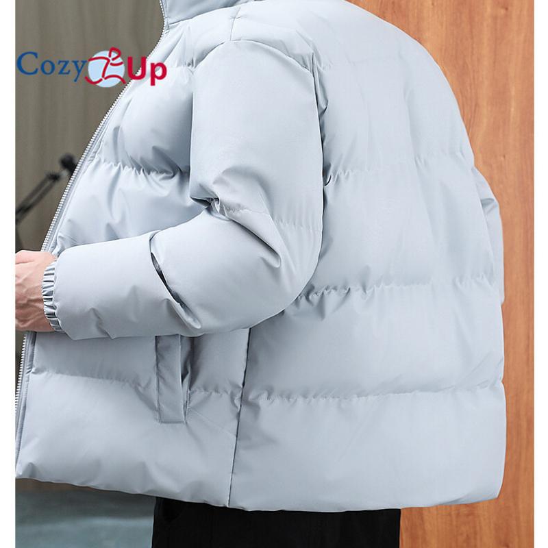Cozy Up Men's Puffer Jacket Lightweight Warm Winter Coats Water Repellent Windproof Insulated Jacket