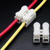 20pcs-50pcs Electrical Cable Connectors CH2 CH3 No Solding Quick Cable Wire Connector No Screw Terminal Block Spring Clamp