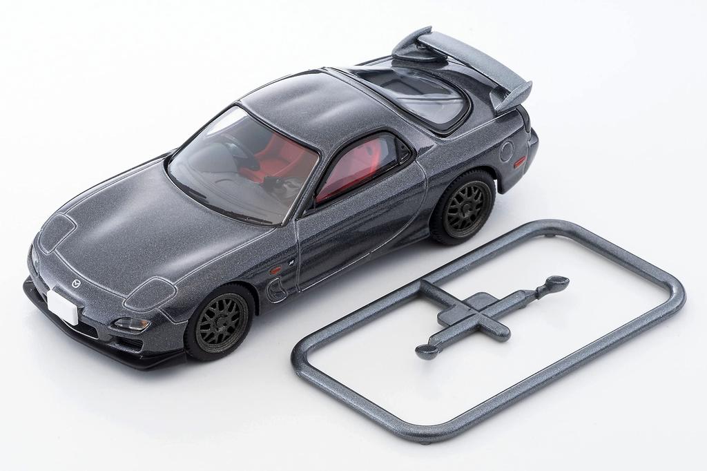 TOMYTEC Tomica Limited Vintage Neo 1/64 LV-N Era of Japanese Cars Vol. 16 Mazda RX-7 SPIRIT R Type A 2002 Gray Finished Model
