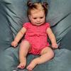 60 см тканевое тело куклы Reborn Maddie Soft Touch 18 дюймов девочка кукла новорожденный младенец реалистичные ручная работа прошитые волосы имитация куклы игрушки