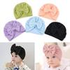 Toddler Newborn Infant Big Bow Turban Cap Kids Headwraps Baby Hat Headwraps