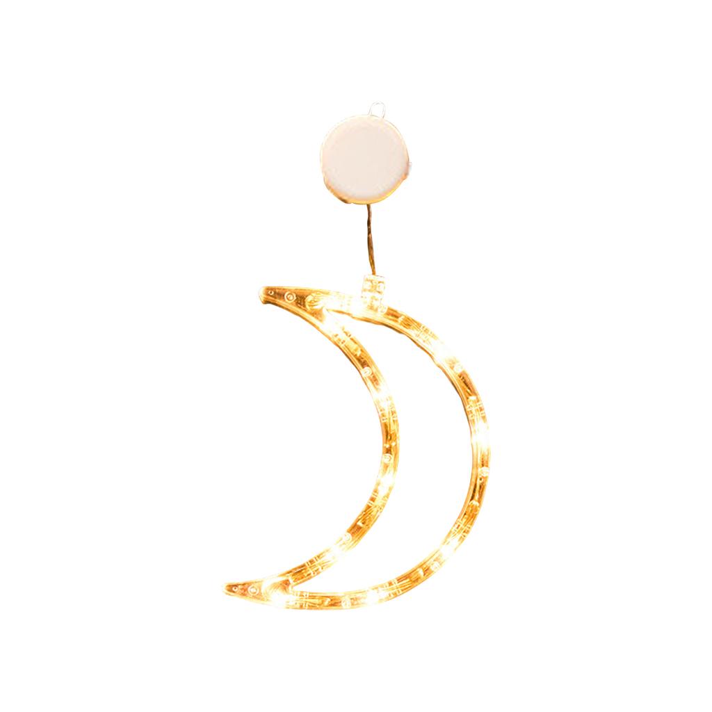 Рождественские оконные световые украшения, рождественские гирлянды в форме елки и другие, на батарейках, с присоской, комнатные подвесные гирлянды.