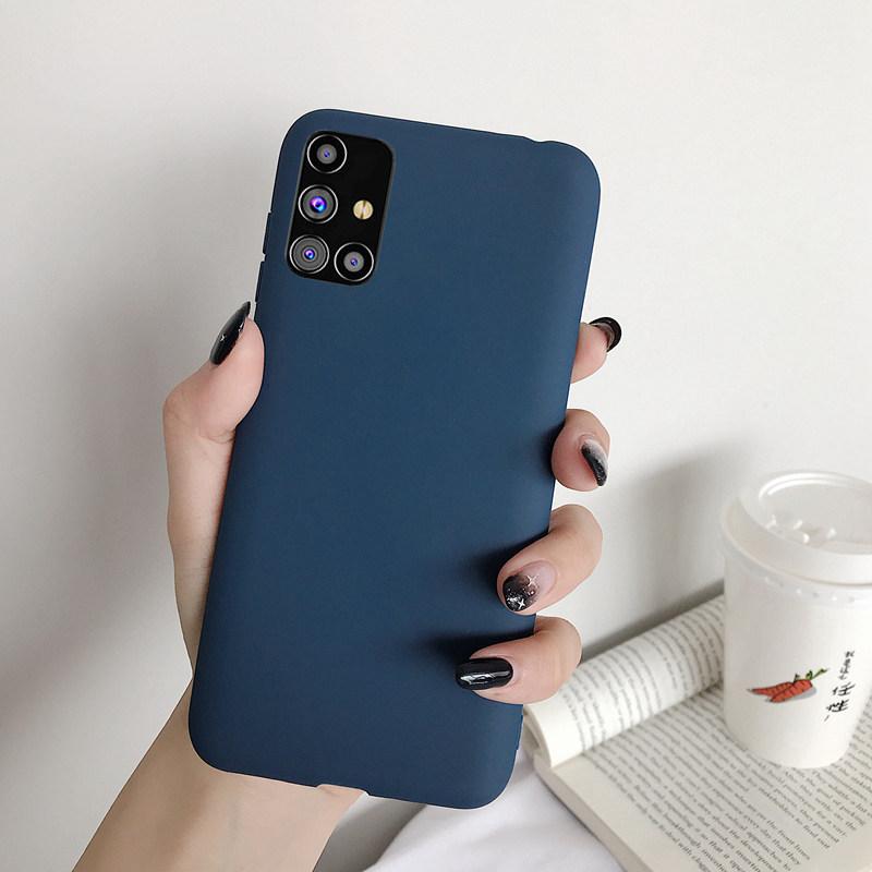 Мягкий силиконовый чехол из ТПУ Samsung Galaxy M31 M31S M51 M11 M21 A01 A11 A21S A31 A41 A51 A71 S20 FE S10 Lite S10e S9 Note 10 20 Ultra