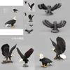 Lifelike Pvc Animal Figurines Including Stunning White Head Eagle And Detailed Owl Designs