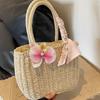 Bohemian Holiday Braided Bag Women's Summer Fashion Hand-held Braided Bag Fairy Beach Bag
