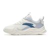 Lifestyle Series Shock Absorbing Wear Resistant Low Top Casual Shoes Men Sneaker White Blue 112438892S-1