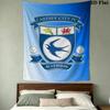 Cardiff City FC Wall Tapestry Aesthetic Wall Hanging Printed Fabric Blanket Decorative Tapestries for Bedroom Living Room Home Decor