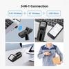 3-in-1 Supermarkets Stores Wireless Intelligent Barcode Scanner Handheld 1D Bar Code Reader