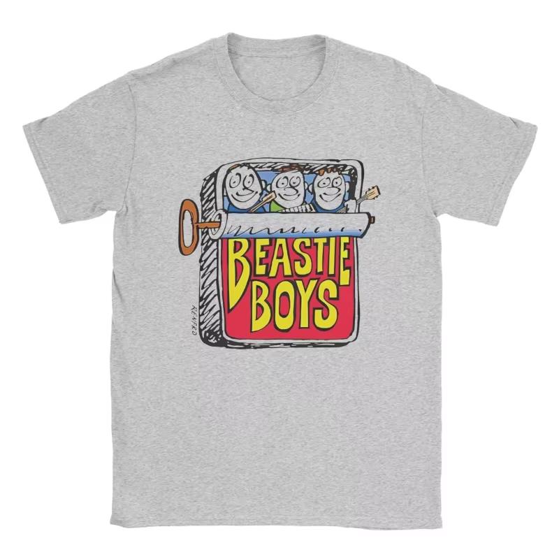Awesome Beastie Boys Sardine Can Tshirts For Unisex Crewneck Cotton T Shirts Short Sleeve Tee Shirt Tops