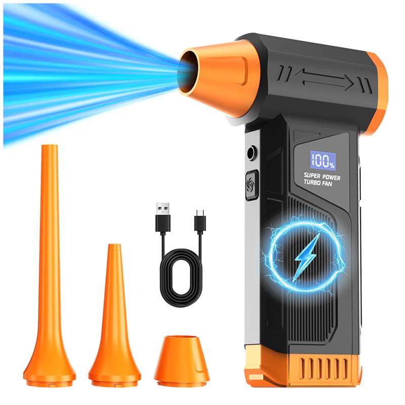 Powerful Turbo Air Blower Violent Fan Portable Snow Blower Brushless Motor Turbo Air Blower