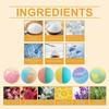 Limited time!!Oceaura Bath Bomb Set Gentle And Moisturizing Floral Scent Body Cleansing Long-Lasting Fragrance Comfortable Bath Bombs