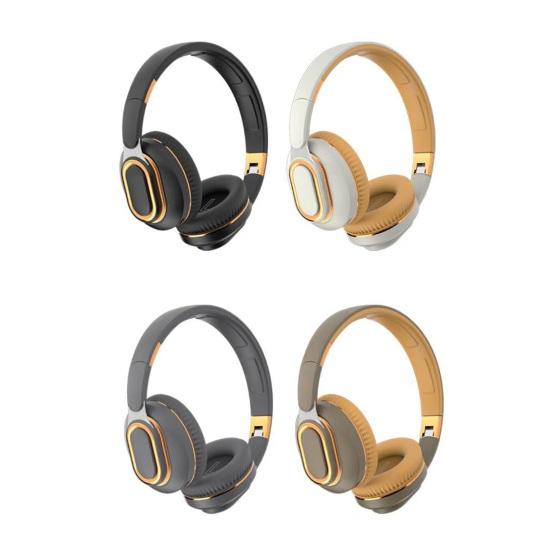 Стильная Bluetooth-совместимая гарнитура, складные игровые наушники с высоким качеством звука