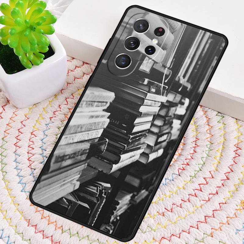 Силиконовый чехол для телефона 'Библиотечный книголюб' для Samsung Galaxy note 10 pro S26 S25 S24 S23 S22 S21 Plus S25Ultra Чехол Capa