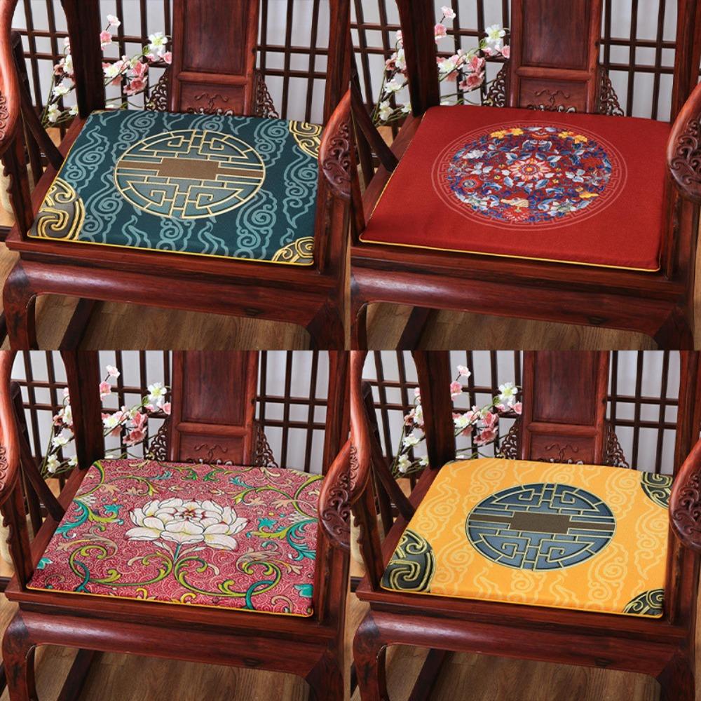 Подушка для дивана из красного дерева, утолщенная подушка сиденья для китайского обеденного стула, мебель из массива дерева, кресло