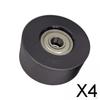 4x Portable Rowing Machine Bearing Wheel Gear Weight Attachments Strength Training Smooth