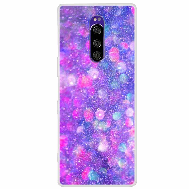 Чехол для Sony Xperia 1 Роскошные Животные Прозрачная Крышка для Sony Xperia1 XZ4 SO-03L SOV40 J8110 J9150 J8170 Корпуса Чехлы для Телефона
