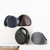 Ear Warmer Winter Earmuffs for Men's Outdoor Thickened Warm Waterproof Fashion Plush PU Leather Folding Ear Cover