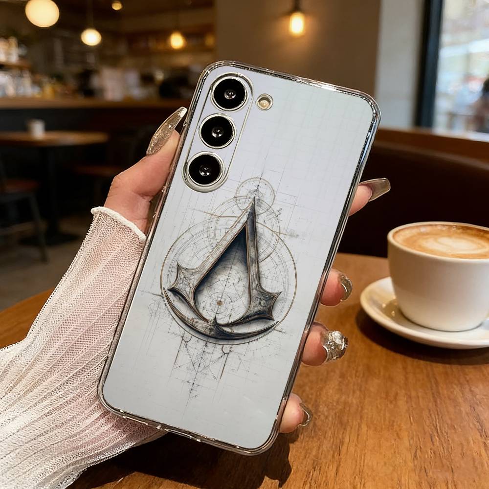 A-Assassins C-Creed S-Shadows Чехол для телефона Naoe для Samsung S25,S24,S21,S22,S23,S30,Ultra,S20,Plus,Fe,Lite Прозрачный чехол