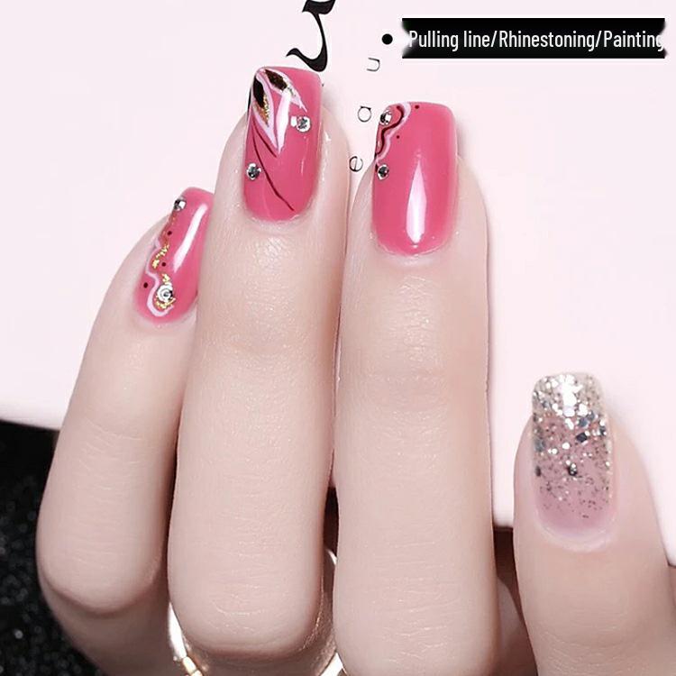 Nail Art Brush & Dotting Pen Set - 5 Dual-Ended Tools for Painting, Lining, & Gel Application