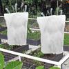 Reusable Plant Cover for Frost Protection Breathable Non Woven Fabric with Zipper Tie for Outdoor Trees Shrubs Potted Plants