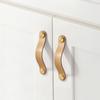 Wardrobe Eco-Friendly Leather Door Handles Cabinet Handle Drawer Pull Knobs Furniture Handle