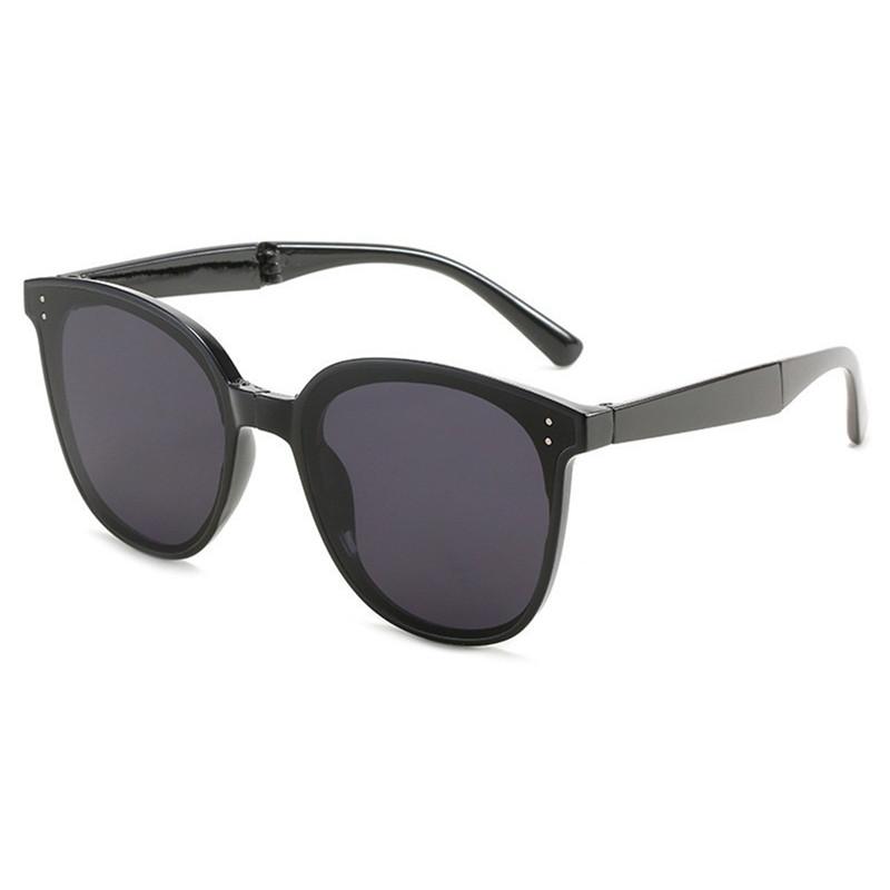 Модные портативные складные солнцезащитные очки женские винтажные очки для мужчин поляризационные очки женские